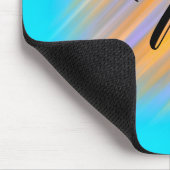 Tapis De Souris Monogrammed Cool Stripes (Coin)