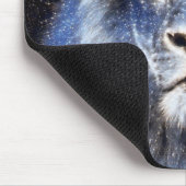 Tapis De Souris Monogrammed Majestic Sparkle Lion (Coin)