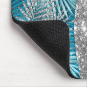 Tapis De Souris Monographie de feuilles de parties scintillant en  (Coin)