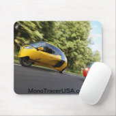 Tapis De Souris MonoTracer Mousepad - avec MonoTracerUSA.com (Avec souris)