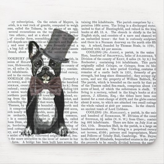 Tapis De Souris Monsieur Bulldog 2 (Devant)
