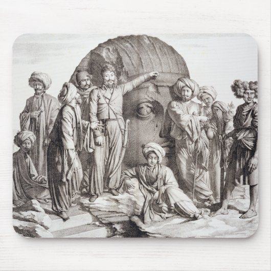 Tapis De Souris Monsieur Drovetti et ses disciples employant un (Devant)