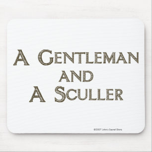 Tapis De Souris Monsieur et Sculler Mousepad