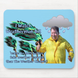 Tapis De Souris Monsieur Météo Bill