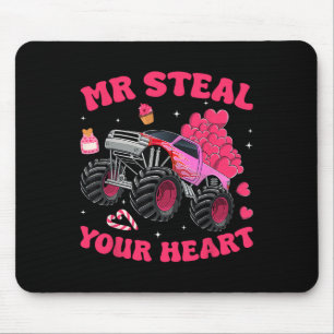 Tapis De Souris Monsieur Voleur de Coeur Amoureux de Monster Truck