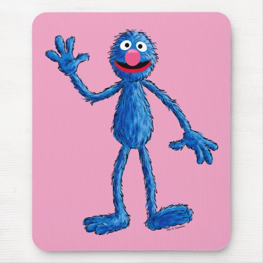 Tapis De Souris Monster à la fin de cette histoire | Grover (Devant)