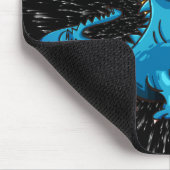 Tapis De Souris Monster Dino Attaque Mousepad (Coin)