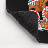 Tapis De Souris Monster Truck Gingerbread Man Funny Christmas Baki (Coin)