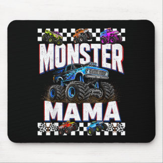 Tapis De Souris Monster Truck Mama Family Matching Monster Trucks