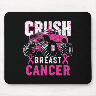 Tapis De Souris Monster Truck Pink Break Sensibilisation Enfants a