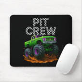 Tapis De Souris Monster Truck T Crew Family Matching Birthday Part (Avec souris)