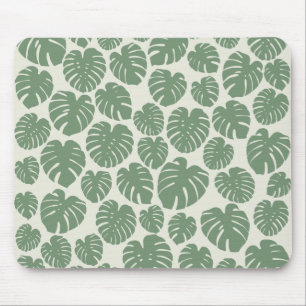 Tapis De Souris Monstera - Vert