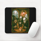 Tapis De Souris Monsters In Coffee Shop Coffee Lovers Barista Hall (Avec souris)