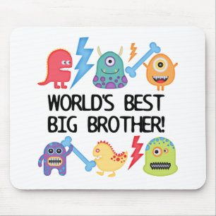 Tapis De Souris Monsters World's Best Big Brother