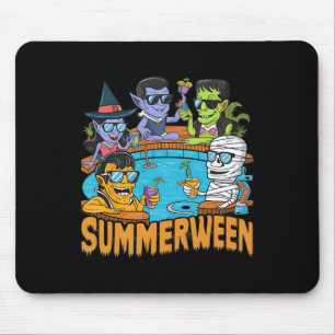 Tapis De Souris Monstre Éffrayant D'Halloween Pour Hommes Femmes