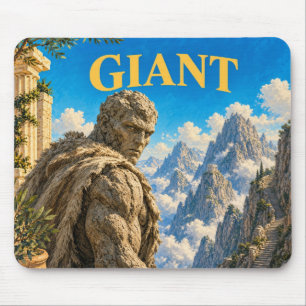 Tapis De Souris Monstre Fantastique Géant Gothique