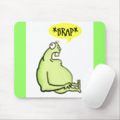 Tapis De Souris Monstre vert Mousepad (Avec souris)