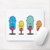 Tapis De Souris Monstres (Avec souris)