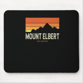 Tapis De Souris Mont Elbert Colorado Montagnes Randonnée Soleil Vi