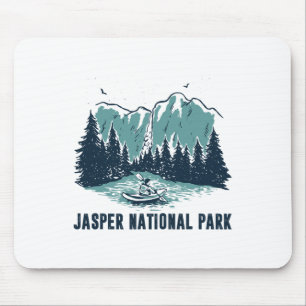 Tapis De Souris Mont Jasper Alberta Canada Parc national Jasper
