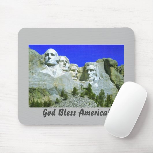 Tapis De Souris Mont Rushmore Mousepad (Avec souris)