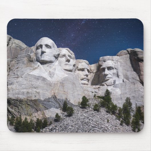 Tapis De Souris Mont Rushmore Timelape Sky (Devant)