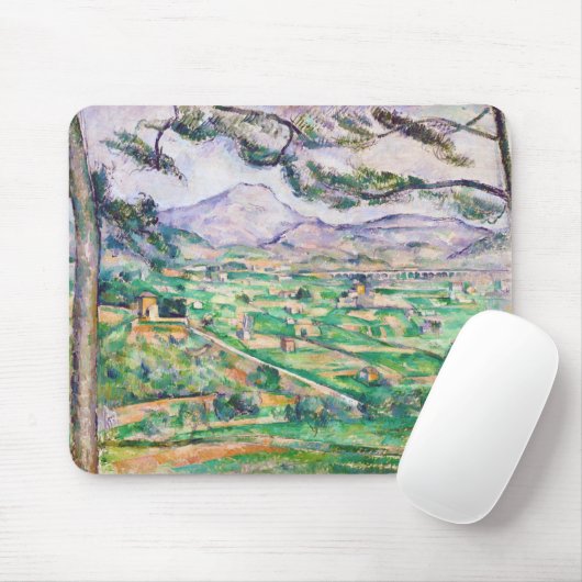 Tapis De Souris Mont Sainte-Victoire, Paul Cezanne (Avec souris)