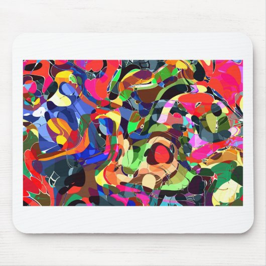 Tapis De Souris Montage des couleurs (Devant)