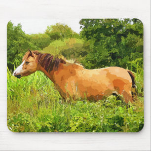 TAPIS DE SOURIS MONTAGNE CHAUDE PONY