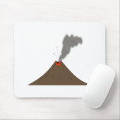 Tapis De Souris Montagne de volcan (Avec souris)