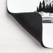 Tapis De Souris Montagne du livre ouvert (Coin)