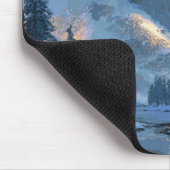 Tapis De Souris Montagne enneigée (Coin)