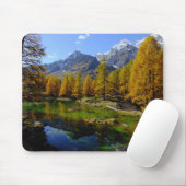 Tapis De Souris Montagne, paysage lacustre (Avec souris)