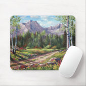 TAPIS DE SOURIS MONTAGNE ROCHEUSE BACKROAD (Avec souris)