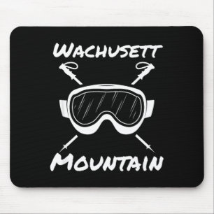 Tapis De Souris montagne wachusett massachusetts skieur ski skis