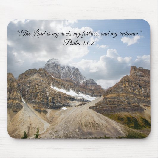 Tapis De Souris Montagnes Christian Mousepad (Devant)