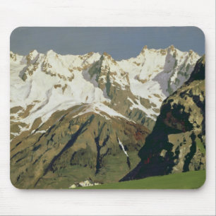 Tapis De Souris Montagnes de Mont Blanc, 1897