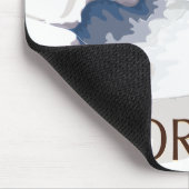 Tapis De Souris Montagnes de ski (Coin)