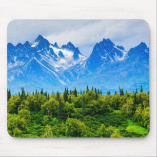 Tapis De Souris Montagnes majestueuses de l'Alaska