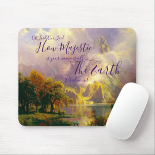 Tapis De Souris montagnes Rocheuses Majestueuses