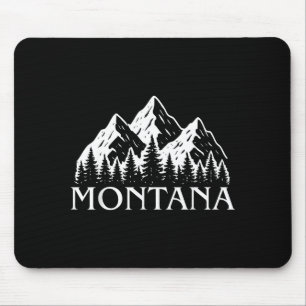 Tapis De Souris Montana vintage montagne plein air pays du grand c