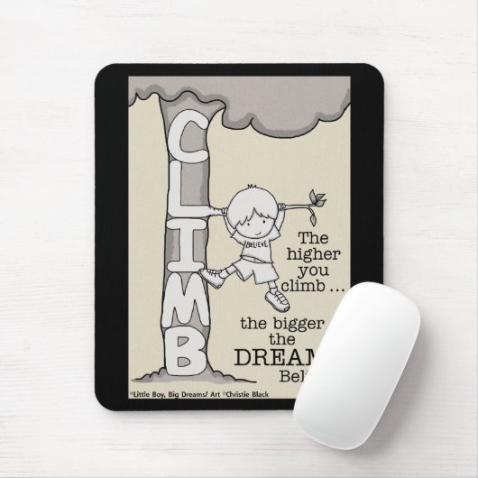 Tapis De Souris Monter plus haut (Avec souris)