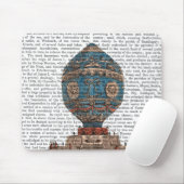 Tapis De Souris Montgolfière Aérospatiale Soleil chaud (Avec souris)