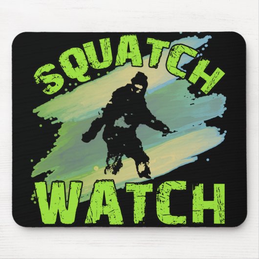 Tapis De Souris Montre de Squatch (Devant)