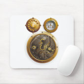 Tapis De Souris Montre Steampunk (Avec souris)