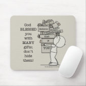 Tapis De Souris Montrez vos dons (Avec souris)