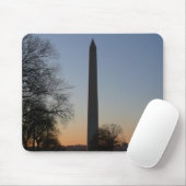 Tapis De Souris Monument de Washington au coucher du soleil (Avec souris)