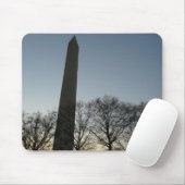 Tapis De Souris Monument de Washington dans le paysage d'hiver II (Avec souris)