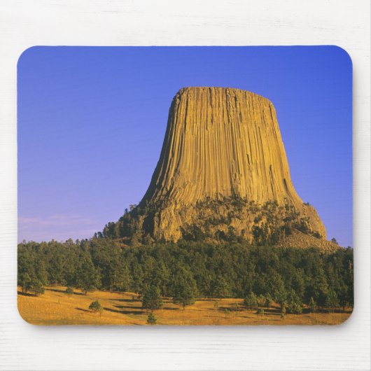 Tapis De Souris Monument national de Devils Tower dans le Wyoming (Devant)