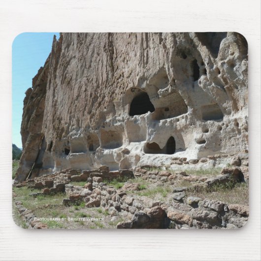 Tapis De Souris Monument national du Bandelier Mousepad (Devant)